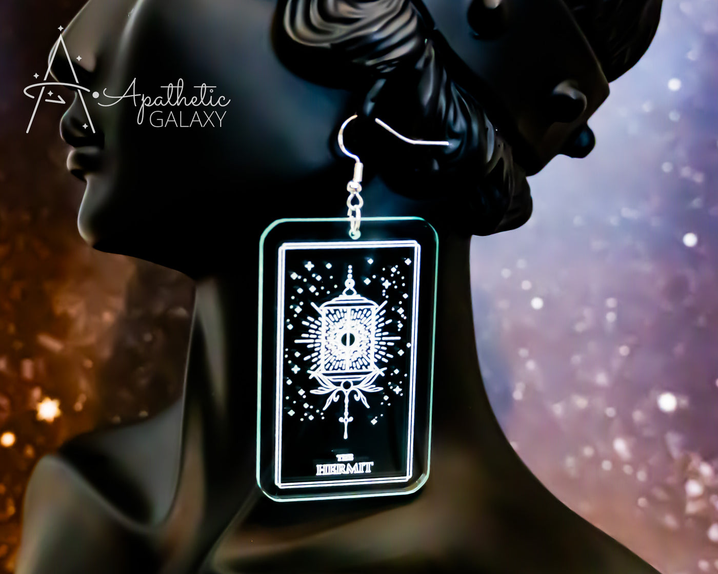 Hermit Tarot Earring