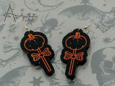 Pumpkin, Spice, and Sorcery Earrings