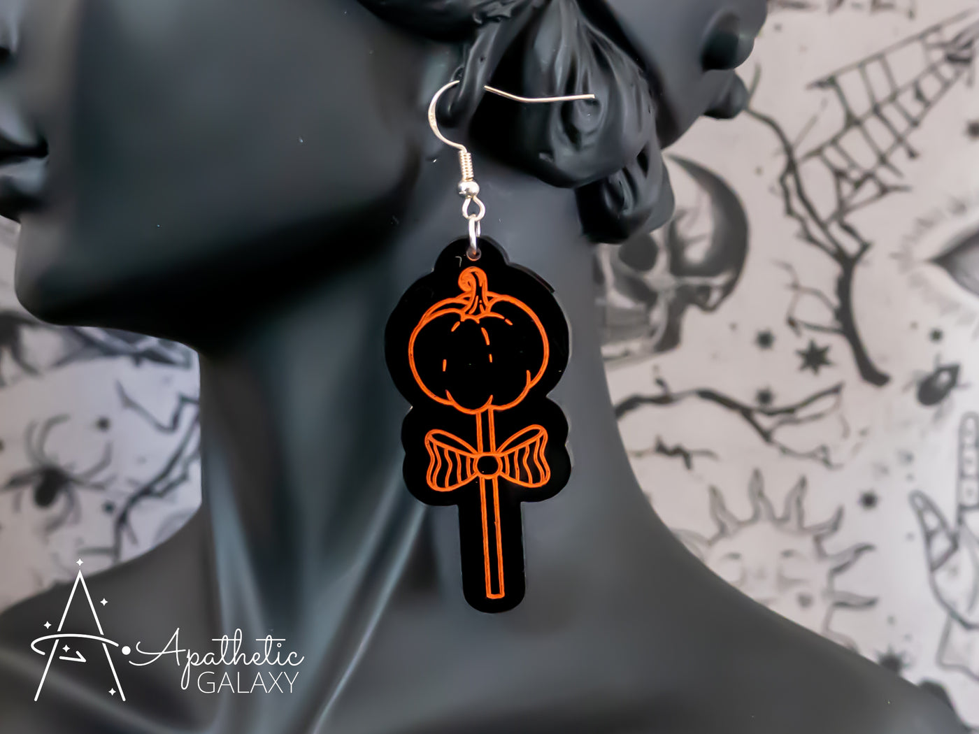 Pumpkin, Spice, and Sorcery Earrings