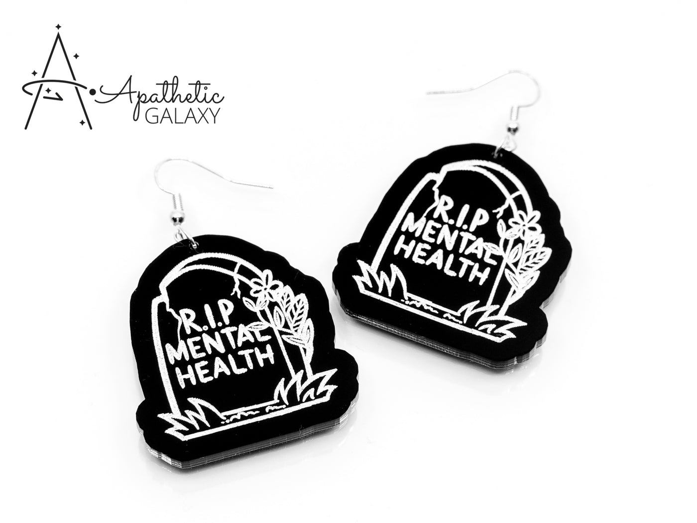 R.I.P. Mental Health Earrings