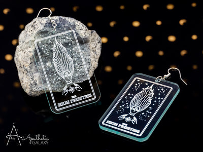 High Priestess Tarot Earrings