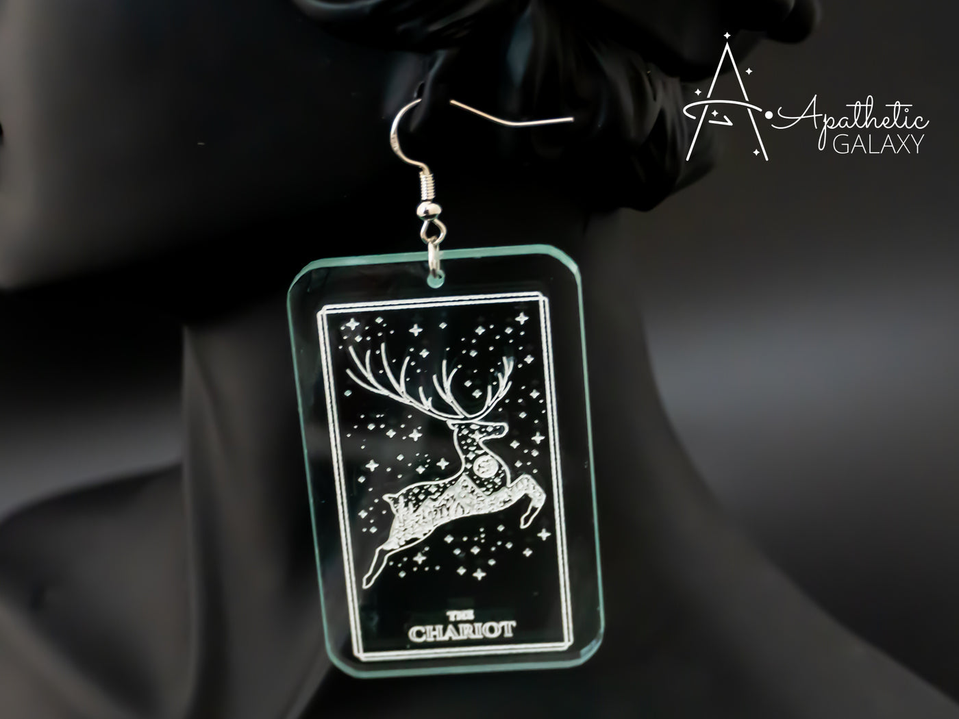 Chariot Tarot Earring