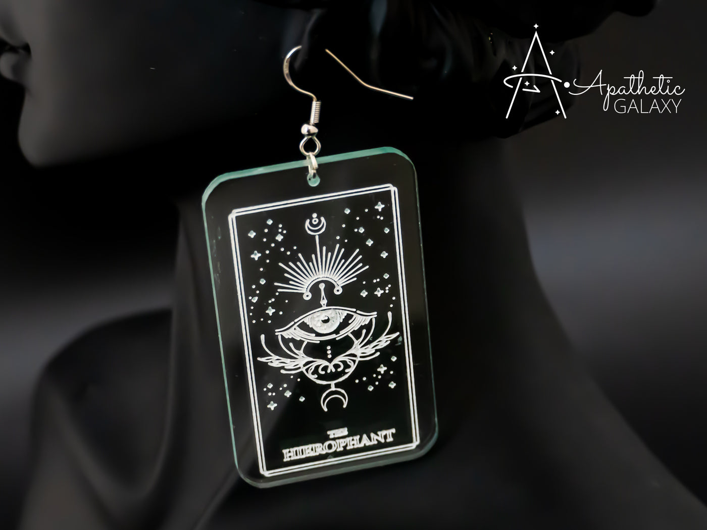 Hierophant Tarot Earring